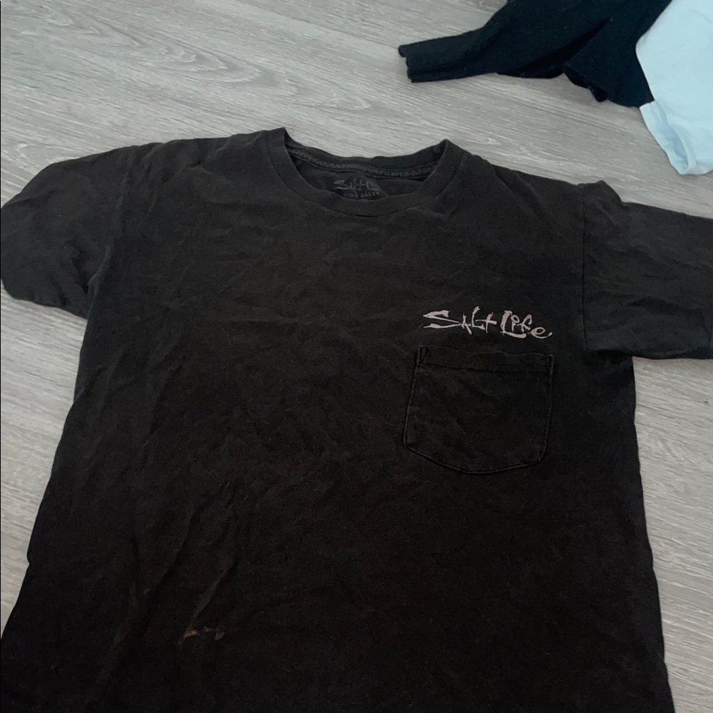 Salt Life Black Short Sleeve Tee